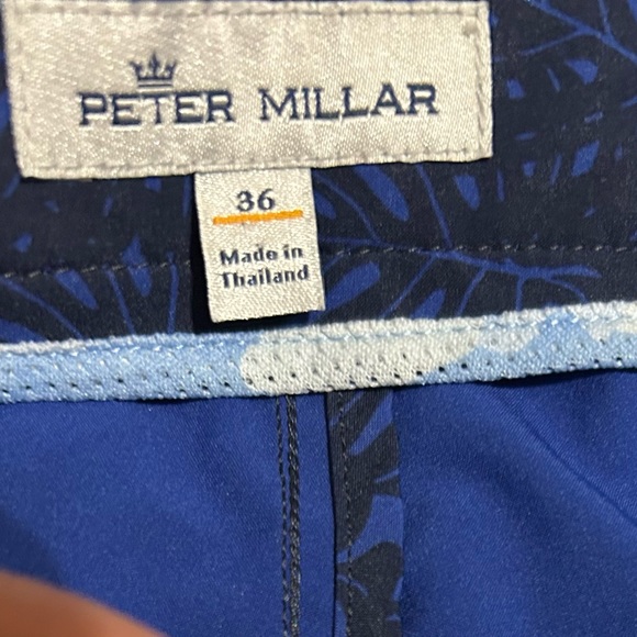 Peter Millar Golf Shorts 9” Length - Picture 2 of 3
